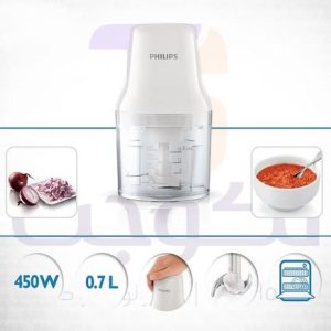 خردکن برقی فیلیپس مدل HR1393 توان 450 وات ظرفیت 0.7 لیتر (کالا اصل)