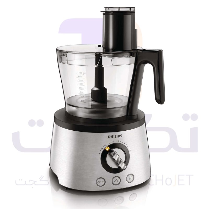 غذاساز فیلیپس مدل HR7778 ظرفیت ۳.۴ لیتر با بدنه استیل (کالا اصل)