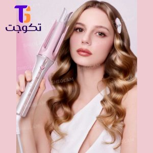 دستگاه کرلی شیگلم صورتی سایز 25 میل (های کپی)