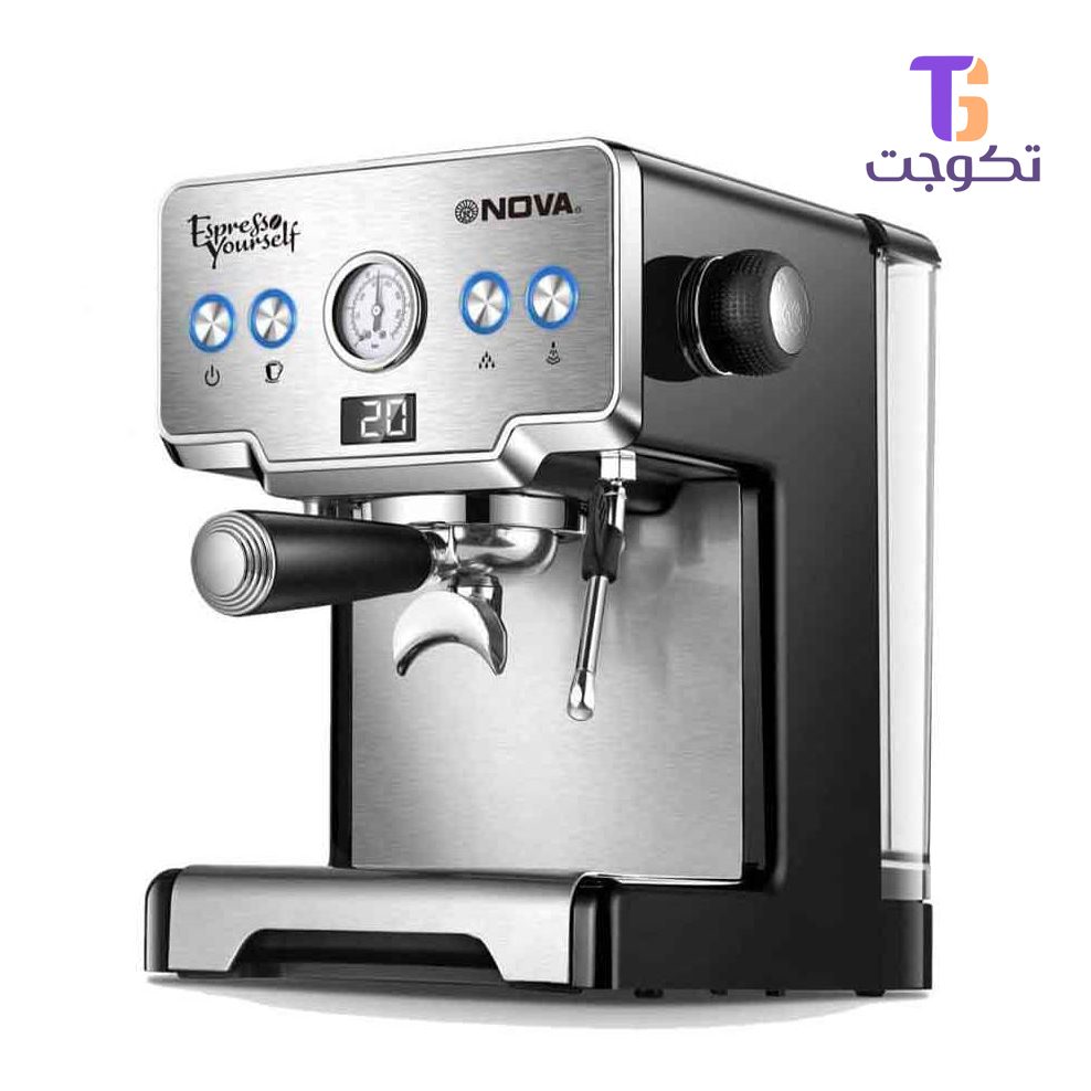 اسپرسوساز نیمه صنعتی نوا مدل NCM-128EXPS
