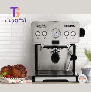 اسپرسوساز نیمه صنعتی نوا مدل NCM-128EXPS