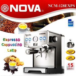 اسپرسوساز نیمه صنعتی نوا مدل NCM-128EXPS