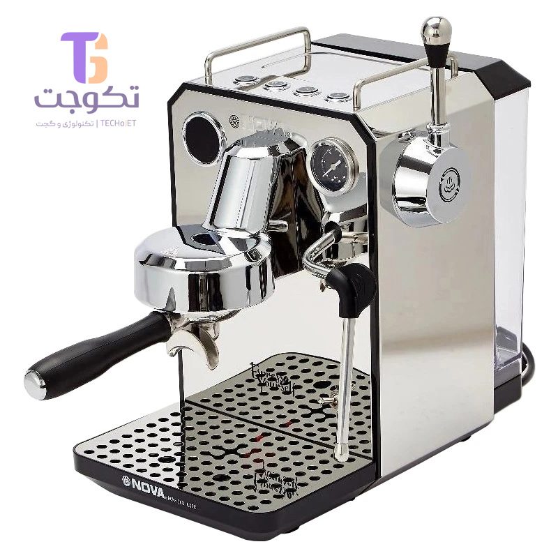 اسپرسو ساز نوا مدل 168EXPC ظرفیت ۱.۷ لیتر با فیلتر استیل (کالا اصل)