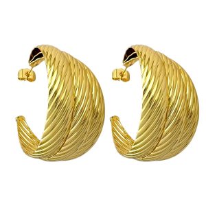 گوشواره زنانه مدل حلقه کد E5708