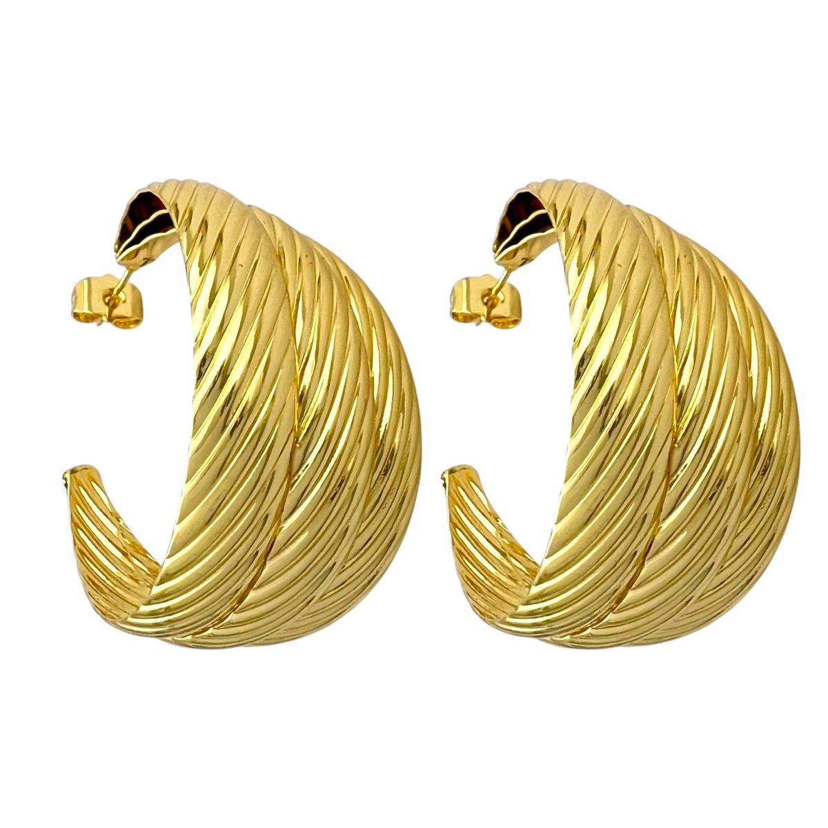 گوشواره زنانه مدل حلقه کد E5708