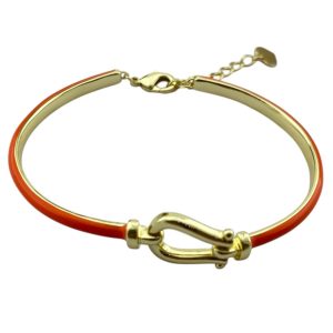دستبند زنانه مدل میناکاری فرد کد B5207