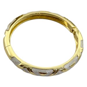دستبند زنانه بنگل مدل میناکاری B5146