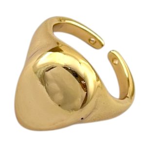 انگشتر زنانه مینیمال مدل قطره کد R5032