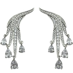 گوشواره زنانه مدل جواهری کد E5910