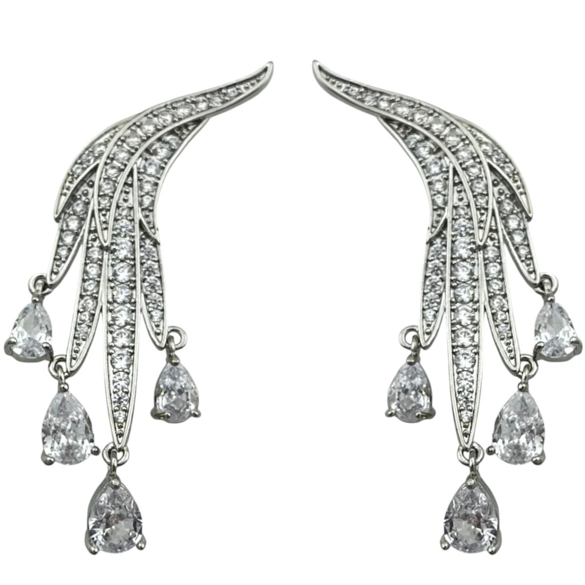 گوشواره زنانه مدل جواهری کد E5910