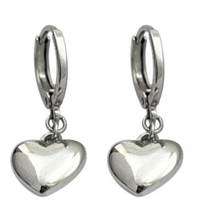 گوشواره زنانه ژوپینگ مدل قلبی کد E5938