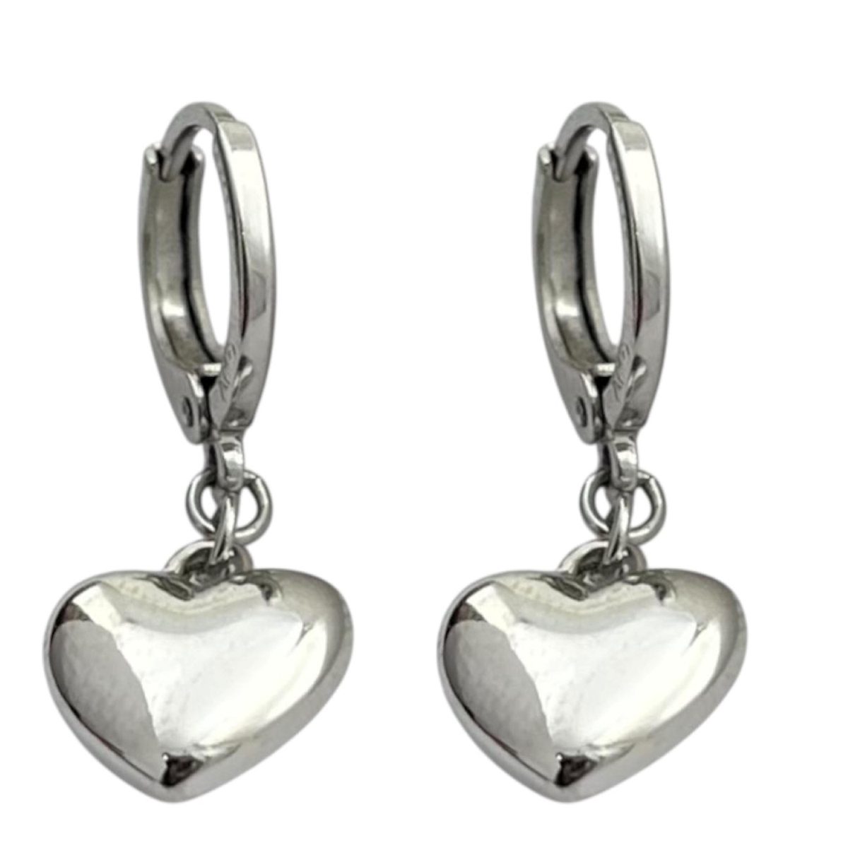 گوشواره زنانه ژوپینگ مدل قلبی کد E5938