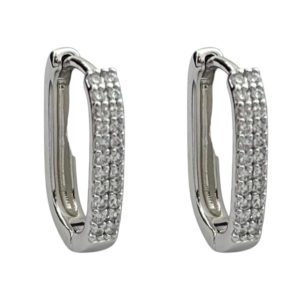 گوشواره زنانه ژوپینگ مدل جواهری کد E5941