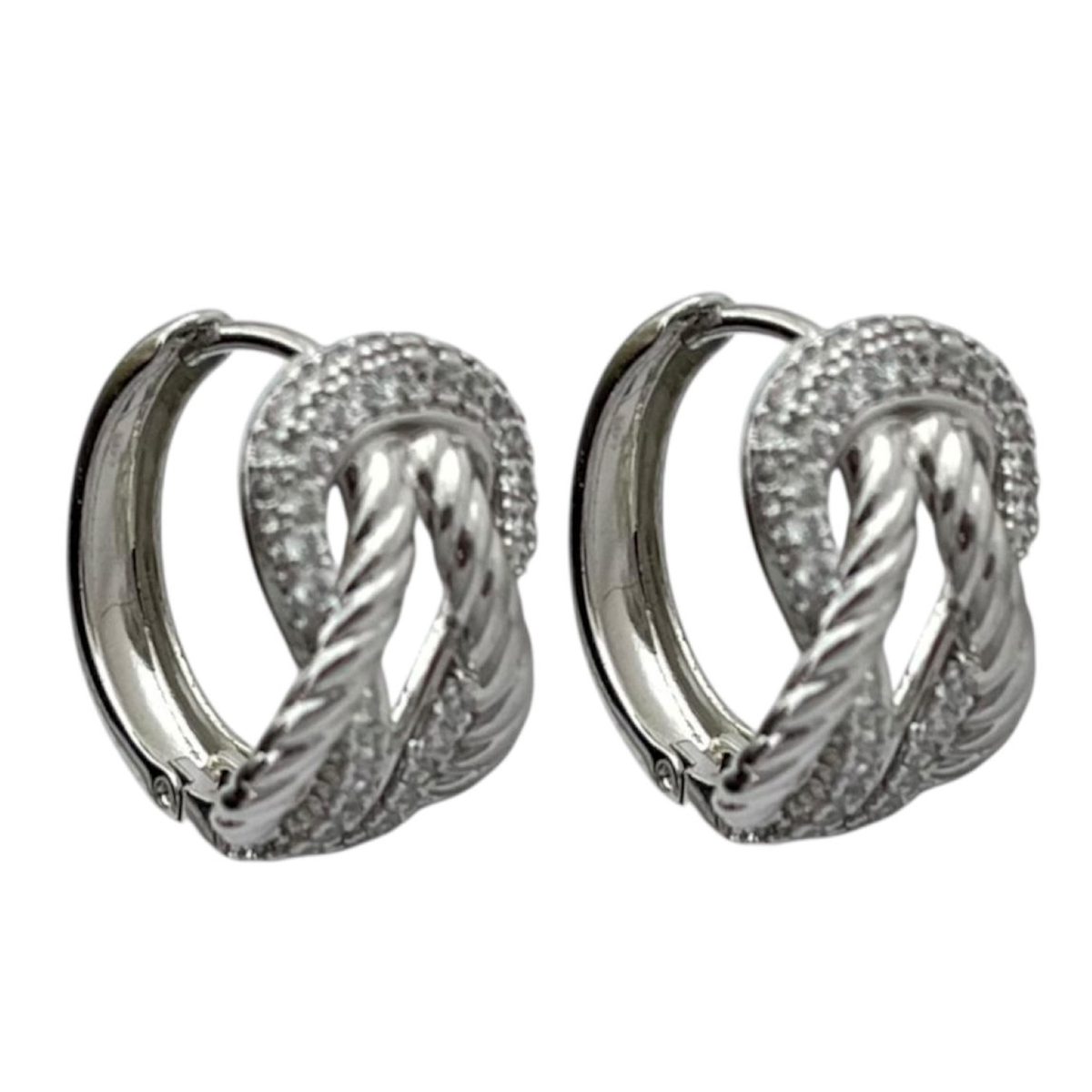 گوشواره زنانه ژوپینگ مدل جواهری کد E5943