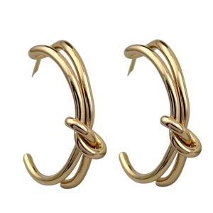 گوشواره زنانه ژوپینگ مدل گره کد E5957