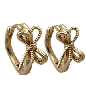 گوشواره زنانه ژوپینگ مدل پاپیون کد E5971