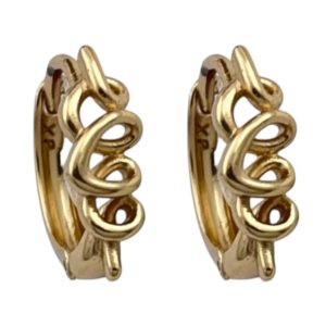 گوشواره زنانه ژوپینگ مدل پیچی کد E5972