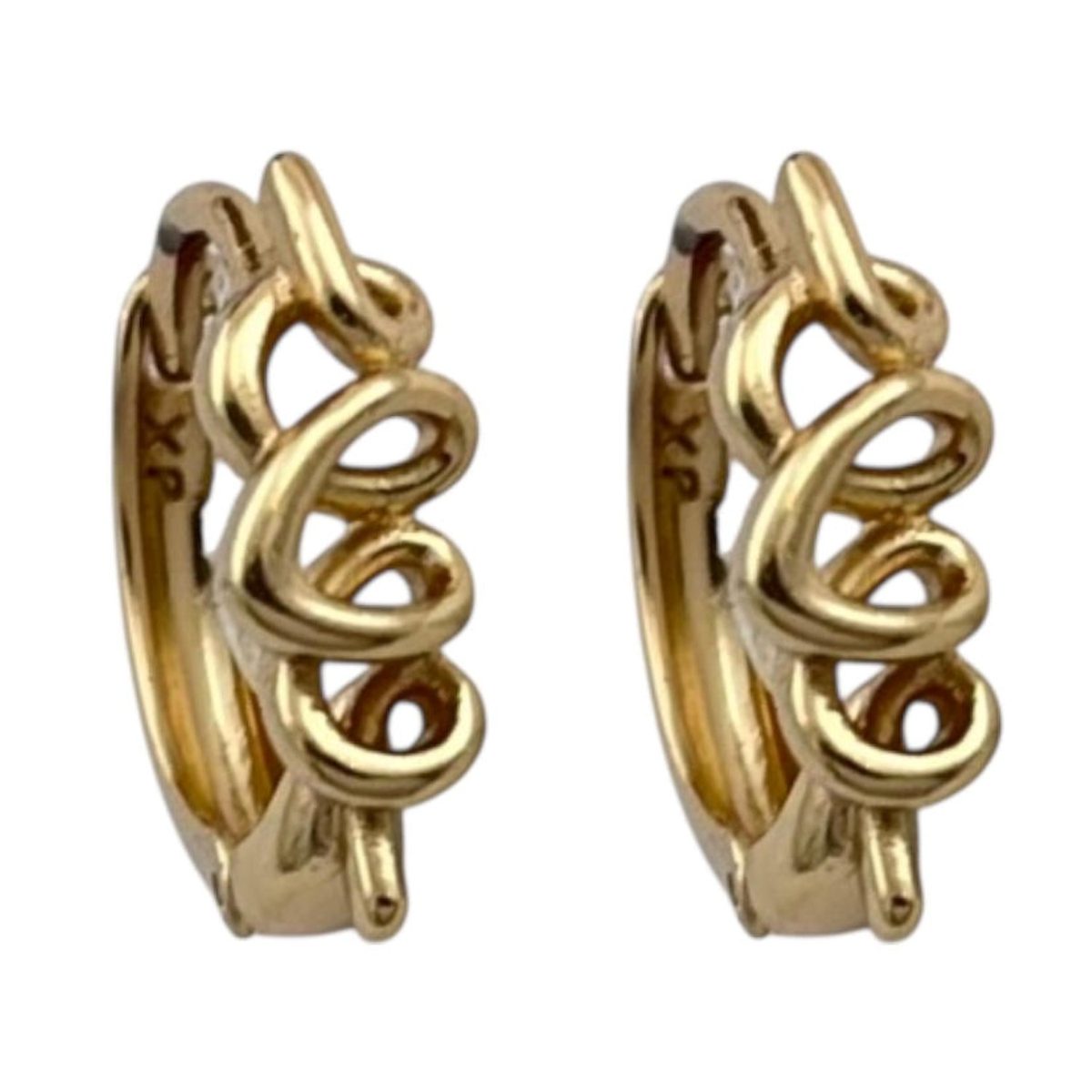 گوشواره زنانه ژوپینگ مدل پیچی کد E5972