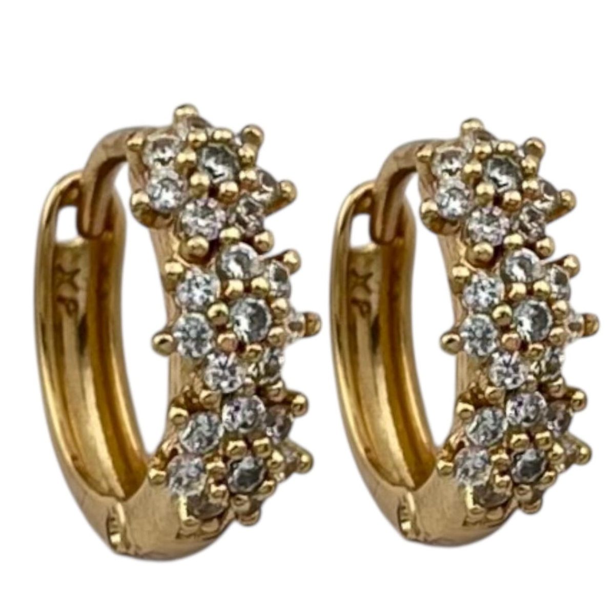 گوشواره زنانه ژوپینگ مدل جواهری کد E5996