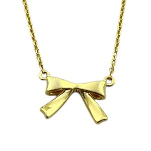 گردنبند زنانه مدل پاپیون کد N5063