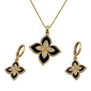 نیم ست زنانه مدل گل کد M4322