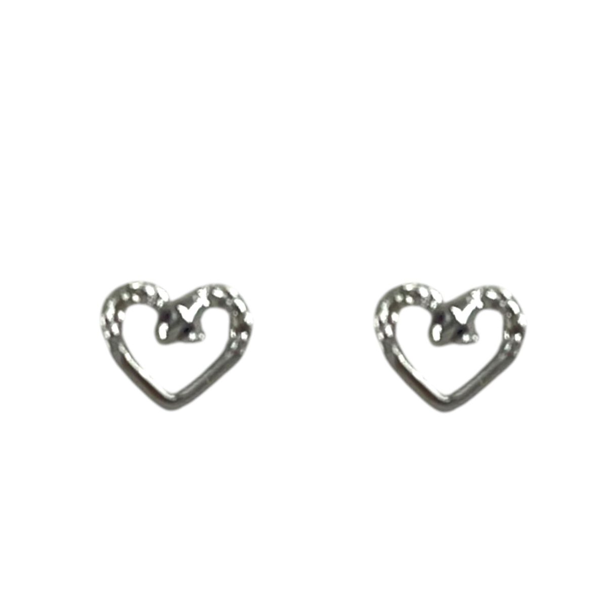گوشواره زنانه ژوپینگ مدل ماری و قلب کد E6347