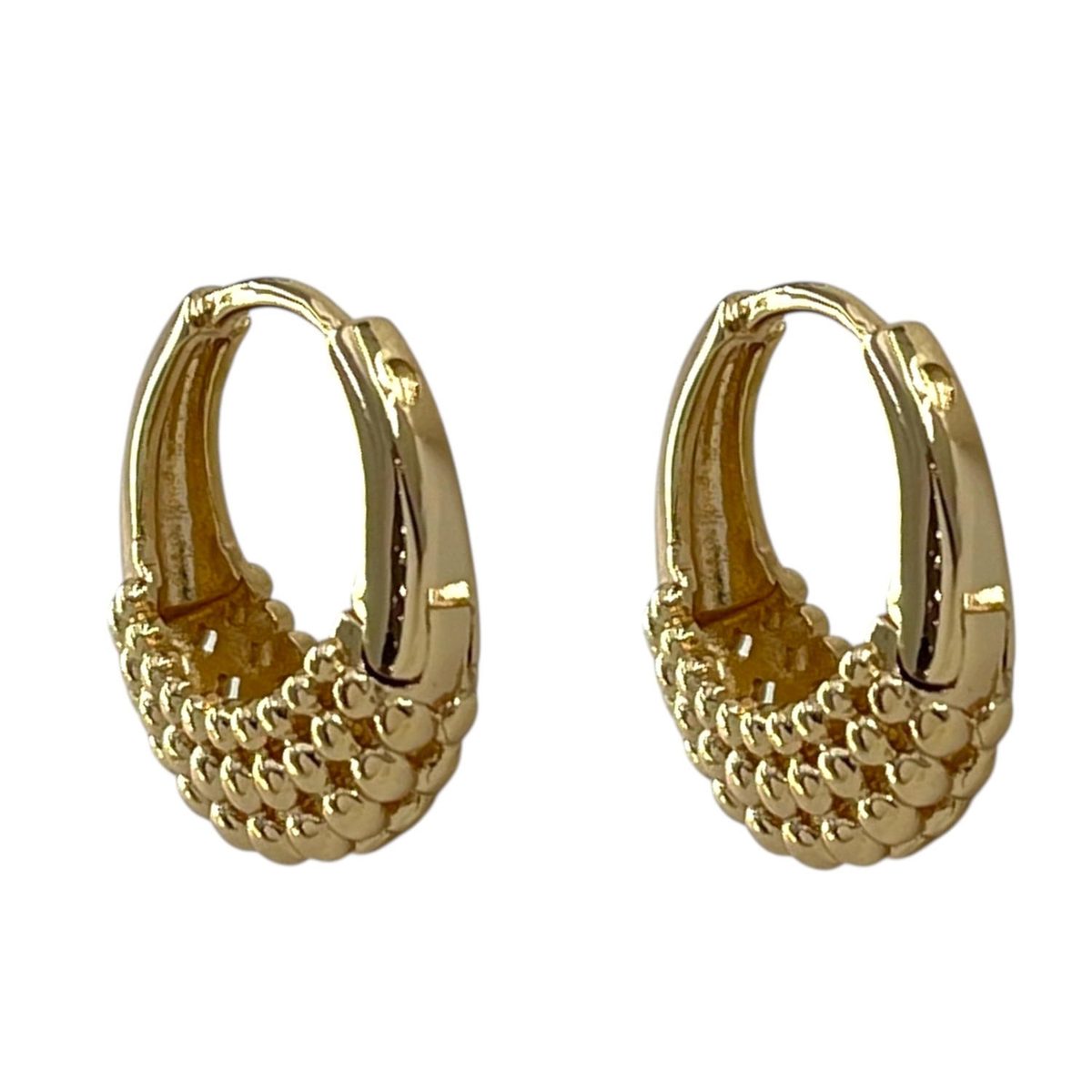 گوشواره زنانه ژوپینگ مدل توپی کد E6474
