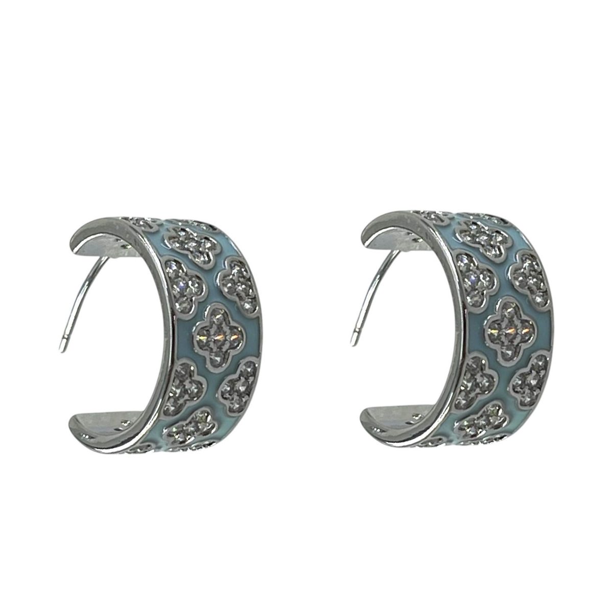 گوشواره زنانه میناکاری مدل ونکلیف کد E6423