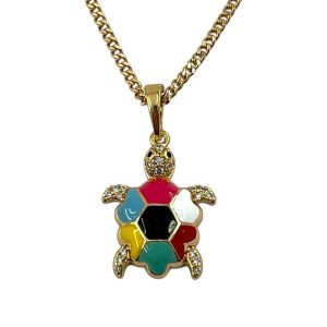 گردنبند زنانه ژوپینگ مدل لاکپشت کد N5226