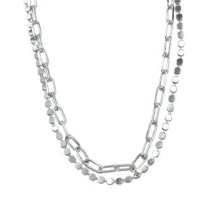 گردنبند زنانه مدل تیفانی و توپی کد N5225