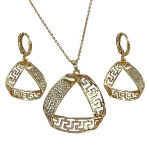نیم ست زنانه جواهری مدل ورساچه کد M4383