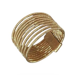 انگشتر زنانه ژوپینگ مدل تراش دار کد R51853