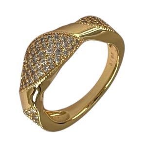 انگشتر زنانه ژوپینگ مدل جواهری کد R51845