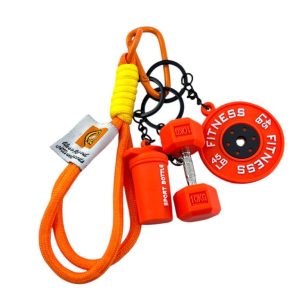 آویز کیف چارم بگ جاکلیدی مدل ماگ دمبل وزنه کد J4188
