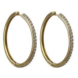 گوشواره زنانه مدل جواهری کد E6530