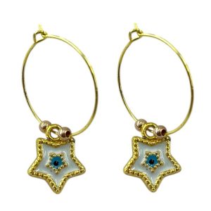 گوشواره زنانه مدل ماهی کد E6527