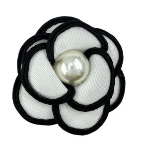 گل سینه زنانه مدل گل پارچه ای کد G4206