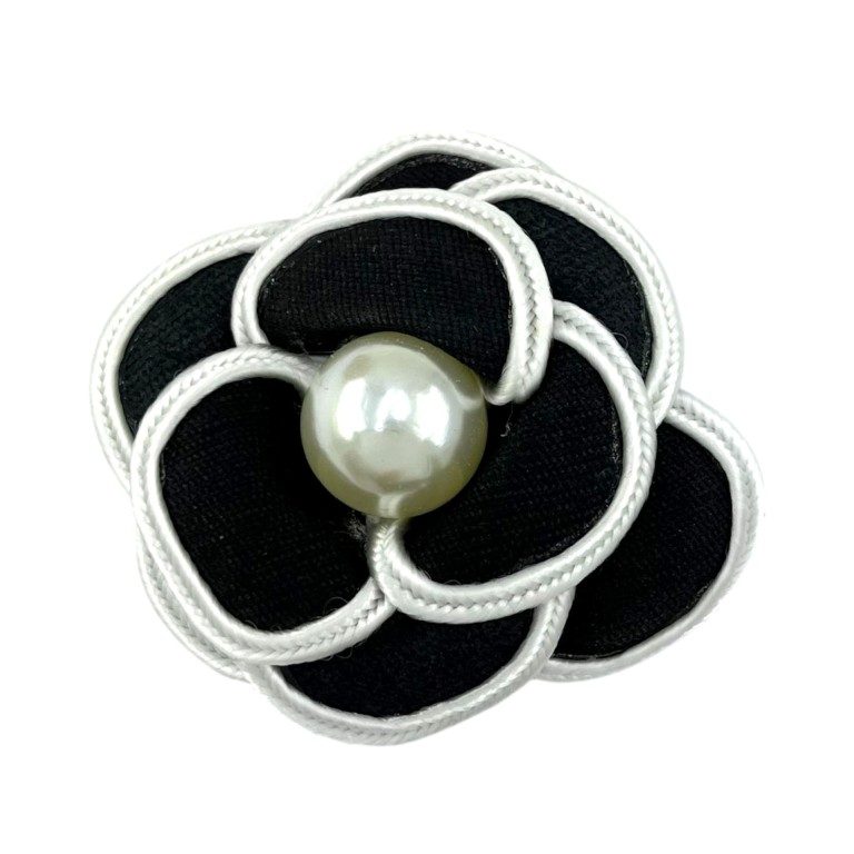 گل سینه زنانه مدل گل پارچه ای کد G4207