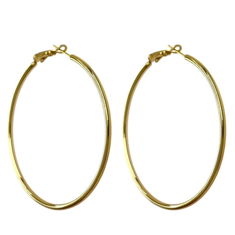 گوشواره زنانه ژوپینگ مدل حلقه ای کد E6552